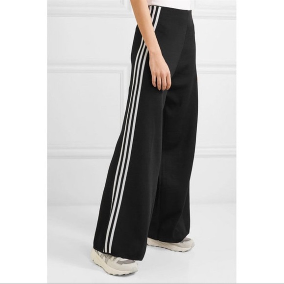 adidas Pants & Jumpsuits Adidas Wide Leg High Rise Knit Track Pants